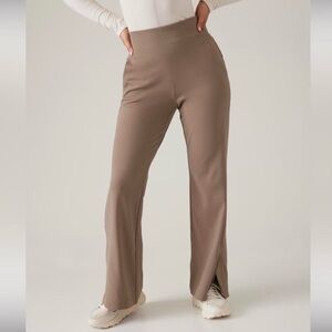 Athleta Petite Venice Flare Pant Brown
